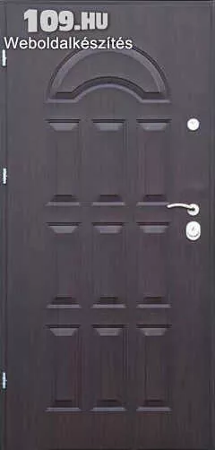 Acél biztonsági bejárati ajtó